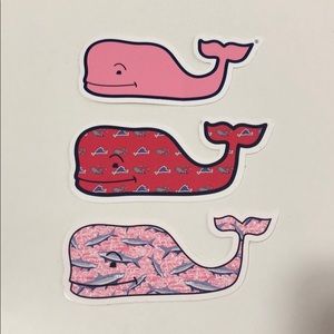 3 New Vineyard vines stickers